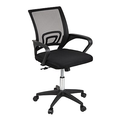 Mind Reader Ergonomic Mesh Swivel Computer and Desk Chair, Black (OFFCHAIR17-BLK) Simolary simolary.com