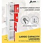 AdirOffice 72"H 4-Tier Red Storage Locker (ADI629-204-RED-DL)~#|#~269207ED-E231-4C56-8C819CFBB846A539_sc7