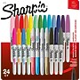 Sharpie Permanent Markers, Fine Point, Assorted Colors, 24/Pack, (2097499)~#|#~2696A74E-AE32-4403-BCCA994E39CDA454_sc7