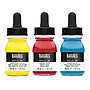 Liquitex Professional Acrylic Ink, Essential Colors, 30 mL Bottles, 3/Pack (LIQ3699238)~#|#~269CB8A4-9EE4-4807-A2EA8B4B41A9EB46_sc7