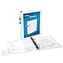 Avery Showcase 1 1/2" 3-Ring View Binders, Slant Ring, White (19651)~#|#~26A6AFFA-C9FA-48BC-9500F59CE129493A_sc7