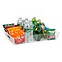 Mind Reader Acrylic 4-Compartment Snack Organizer Tray, Clear (SNACKBEVT-CLR)~#|#~26A96C8A-5C30-45DA-A1155602EE739DF8_sc7