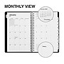 2024 Staples 5" x 8" Weekly & Monthly Planner, Black (ST21490-24)~#|#~26AC0CD1-AE4A-4AFF-911CC70EF1D5275B_sc7