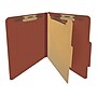 Medical Arts Press Pressboard Classification Folder, 1 Divider, 2" Expansion, Letter Size, Red, 10/Box (DV-T42-14-3RED)~#|#~26AF4413-0638-4637-93A8E644E8521CDA_sc7