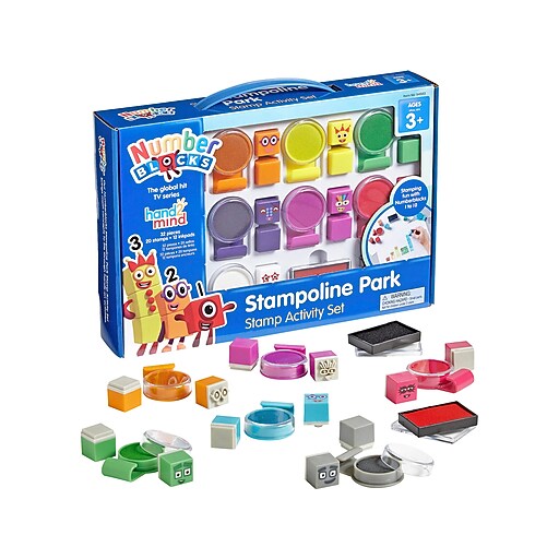 hand2mind Numberblocks Stampoline Park Activity Set (94563) | Staples
