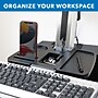 Mount-It! Wall Mounted Sit-Stand Single Monitor Workstation with Floating Keyboard Tray, Up to 32" Monitor, Silver (MI-7905)~#|#~26B2C541-4EBD-40B7-836BAF170908AD39_sc7