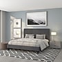 Flash Furniture Roxbury Tufted Upholstered Platform Bed in Dark Gray Fabric, King (SLBK5KDG)~#|#~26BD92D4-DD0C-4E3D-B45BD3DA12F0DE7B_sc7
