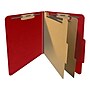 Medical Arts Press Pressboard Classification Folder, 2 Dividers, 2" Expansion, Letter Size, Deep Red, 10/Box (DV-T42-26-3DRD)~#|#~26C3E029-BDF1-4361-9BF22751DB95C752_sc7