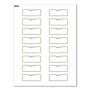 Avery Laser/Inkjet Rectangle Multipurpose Labels, 1" x 2-5/8", White, 160/Pack (S00D2X)~#|#~26D0BBBA-2F91-4DB0-8998F063AFDEEF02_sc7