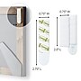 Command Large Easel-Backed Picture Hanging Strips, 2 Sets of Medium Picture Hanging Strips and 2 Spacers/Pack (17212-ES)~#|#~26D76536-1DE8-4FA8-B32B63E75C4D083D_sc7