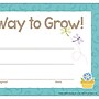 Trend Enterprises Way to Grow Good to Grow Recognition Award, 5.5" x 8.5", Multicolored, 30/Pack, 3 Packs/Bundle (T-81065-3)~#|#~26E0C65B-3BCE-417E-8B517D52F9FC1041_sc7