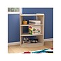 Flash Furniture Bright Beginnings 3-Section Open Corner Storage Unit, 31.5"H x 24"W x 11.75"D, Brown (MK-KE24077-GG)~#|#~26E24384-480D-477A-B97238F69BAE76EA_sc7