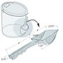 Azar PET Containers, Clear (400421) ~#|#~26E41A85-C23D-468C-B0666BA30395AFBC_sc7