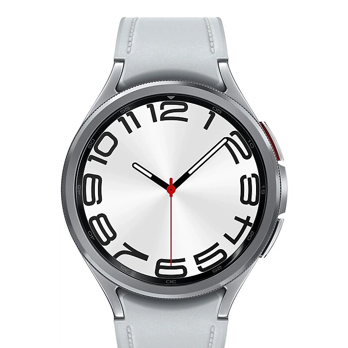 Samsung Galaxy Watch6 Classic Smart Watch, 47mm, Silver (SM