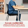 Staples Polypropylene 16" Student Chair, Black, 4/Box (ST63541)~#|#~26EA228F-E704-453F-8EAC3148CE0E12C4_sc7