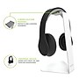 Kanto Universal Headphone Stand, White (H1W)~#|#~26F07985-B7C6-4CC0-A0F2F5DE00B68323_sc7
