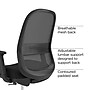 Workplace2.0™ Bedford Fabric Task Stool with Footrest and Lumbar Support, Black (UN60992)~#|#~26F1EDD0-376A-4EC3-BC915EFB870A4CB1_sc7