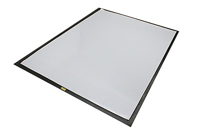 M+A Matting CleanShield Stride Commercial Floor Mat Adhesive Insert, 3′ x 4′, Clear/Black (412034900) Sansujyuku sansujyuku.com