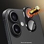 SaharaCase ZeroDamage Glass Camera Lens Protector for Apple iPhone 16/16 Plus, Black (ZD00159)~#|#~26F9CFB7-E96E-4695-B7CD5315243CF826_sc7