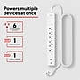 Staples TECH 6-Outlet 2-USB Port Surge Protector, 6', 1800 Joules, White (ST62777)~#|#~26FD91BD-A31A-4D6A-A01CF1CA14C11300_sc7
