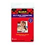 Scotch® Laminating Photo Pouches, 9.5 Mil, 4" x 6", Glossy, 5/Pack~#|#~26FFC915-BD3F-4B83-B194DD2D187C0152_sc7
