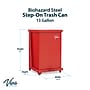 Viva Comfort Biohazard Steel Step-On Trash Can, 13 Gallon, Red (99213RMK)~#|#~26FFF1D8-733F-4D75-97364554913FBB65_sc7