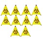 Alpine Industries Caution Wet Floor Sign, Yellow, 10/Pack (ALP498-20-10PK)~#|#~270196C1-3040-4B60-ABFF886F40472AFF_sc7