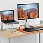 Staples TECH 11.2 x 10.2 Aluminum Laptop Stand, Silver (ST62653)~#|#~2704FE95-7C74-4C1D-AB65A2B290FB0A94_sc7