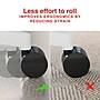 Staples Office Chair Mat, Clear Floor Mats, Flat-Pile Carpets, 60 x 46 Inch, Smooth Glide~#|#~270789FA-EC2A-4EFA-970BC719B1BC9750_sc7