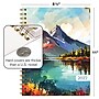 2027 Excello Brands 9" x 11" Weekly & Monthly Standard Planner, Paperboard Cover, Lake View (FSHN-CY27-8511-82)~#|#~270C3295-6804-4D71-8D9F1B37F096E919_sc7