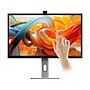 ALOGIC Clarity Pro Touch 27" 4K Ultra HD 60Hz LCD Monitor, Black/Silver (27C4KPDWT)~#|#~270E7CDF-BB2E-4B1A-8B1580457C8B7A36_sc7