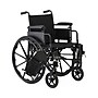 Medline Guardian K4 Lightweight Manual Wheelchair. 18" Seat Width, Desk-Length Arms, Black (K4186N34E)~#|#~270E9EC2-0CEE-4D34-A4365A4A950E7007_sc7