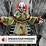 Haunted Hill Farm Life-Size Animatronic Clown (HHCLOWN-4FLSA)~#|#~2710FAFC-676C-42D8-9684D4A853E79707_sc7
