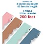 Carson Dellosa Rolled Scalloped Borders, 3" x 65', Modern Boho, 4/Pack (145414)~#|#~2715C52C-C91D-4435-83205B9C8A4A117D_sc7