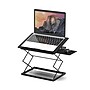Uncaged Ergonomics CD4 16.25" x 12.25" Adjustable Standing Desk Converter for Laptops, Black (CD4-B)~#|#~271D3A51-BE1D-4AAA-8018337752139520_sc7