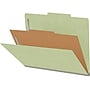 Medical Arts Press Pressboard Classification Folder, 1-Divider, 2" Expansion, Letter Size, Peridot Green, 10/Box ~#|#~271D8E13-4FD5-4382-9DE272FB14F4A67B_sc7