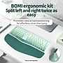 SaharaCase Split Ergonomic Wireless Keyboard and Mouse Combo, Green (KB26)~#|#~271E84B2-896D-47FB-85917B41FB0F783E_sc7