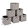 Household Essentials Storage Cubes 23.05 Quart Storage Container, Cardboard, Checkerboard, 6/Pack (HE1249)~#|#~272075EB-1A38-41CC-B737ABBF77BDED84_sc7