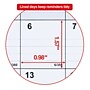 2026 Staples 8" x 11" Monthly Wall Calendar, White/Red/Gray (ST53922-26)~#|#~27231C68-D023-4262-AEF08A0743CB2C79_sc7