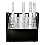 AdirOffice 50-Slot Mobile Roll File, 28.5"H x 30"W x 15.75"D, Black (626-BLK-2PK)~#|#~2725AF0B-4593-4AA8-B249D63D8C7F6AD5_sc7
