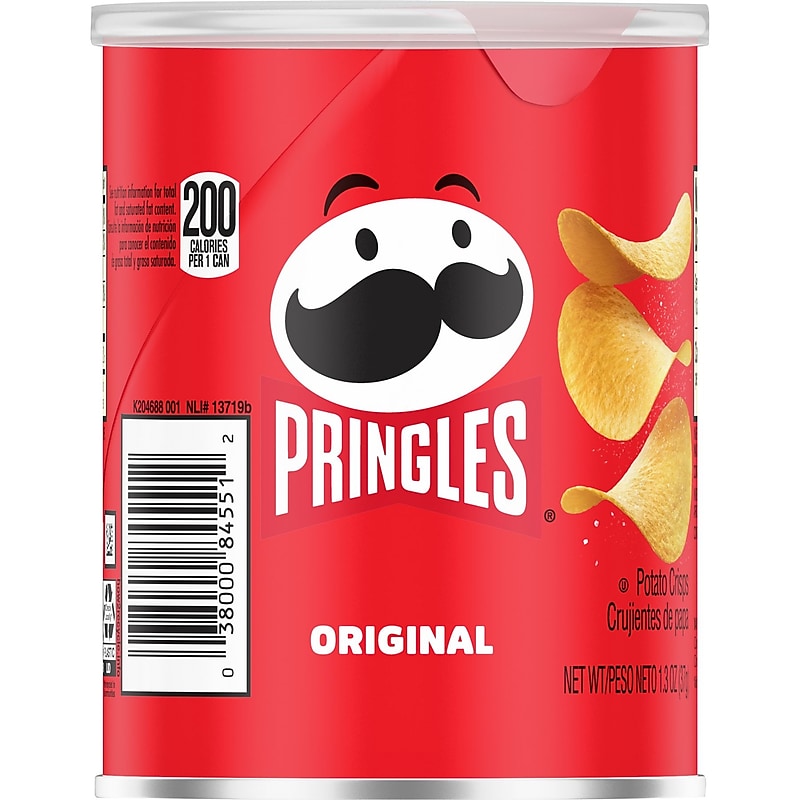 Pringles Grab & Go Original Crisps, 1.3 oz., 12/Box (PRINGLES84555) image 1