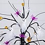 Nearly Natural Pre-Lit Artificial Halloween Ghost Dolls, Spiders, Bats & Pumpkins LED Ornament Tree, 18" (T5367)~#|#~272742CE-67B8-4BC1-8654B3ABB781483F_sc7