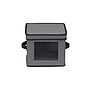 Household Essentials Medium Stackable Folding Fabric China Plate Storage Box, 8" x 10"x 10", 14 Qt., Gray (52534-1)~#|#~272782F4-3EA6-4542-9141D506457B796B_sc7