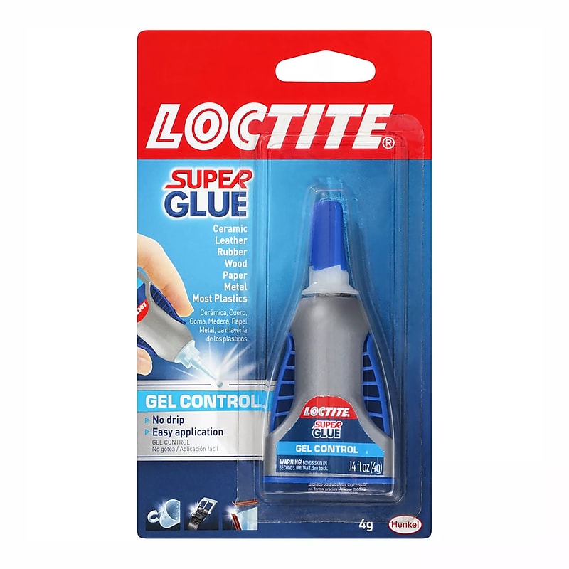 Loctite Gel Super Glue, 0.14 oz., Clear (234790) image 1
