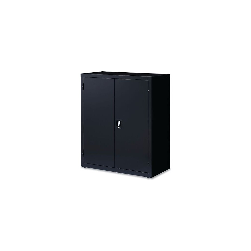 Closed cabinet with two doors