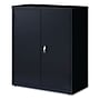OIF 42"H Steel Storage Cabinet with 3 Shelves, Black (CM4218BK)~#|#~2728DD9F-2D00-4DEA-AD4B430D09715FFE_sc7