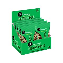Wonderful Pistachios Salted Jalapeno Lime, 2.25 oz., 8 Bags