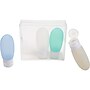 G Force 1.73" 4-Piece Silicone Toiletry Bag Kit, Assorted Colors (26815)~#|#~272C0E49-A5C1-4001-8B9439C998E3F8B9_sc7
