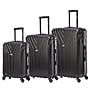 InUSA Vasty 3-Piece Hardside Spinner Luggage Set, TSA Checkpoint Friendly, Black (IUVASSML-BLK)~#|#~272DAE0C-8335-4866-A3174D734CB89054_sc7