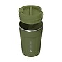 Outdoors Professional Stainless Steel Double-Walled Vacuum-Insulated Coffee Cup, 12.8 oz., Olive Green (OUTD9423)~#|#~272DE127-36A1-4C65-869B9947064C0076_sc7